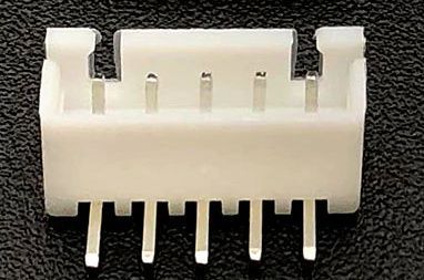 Image of JST-XH 2.54mm connector *PANEL MOUNTABLE* 5-pin 90 degree (IT14523)